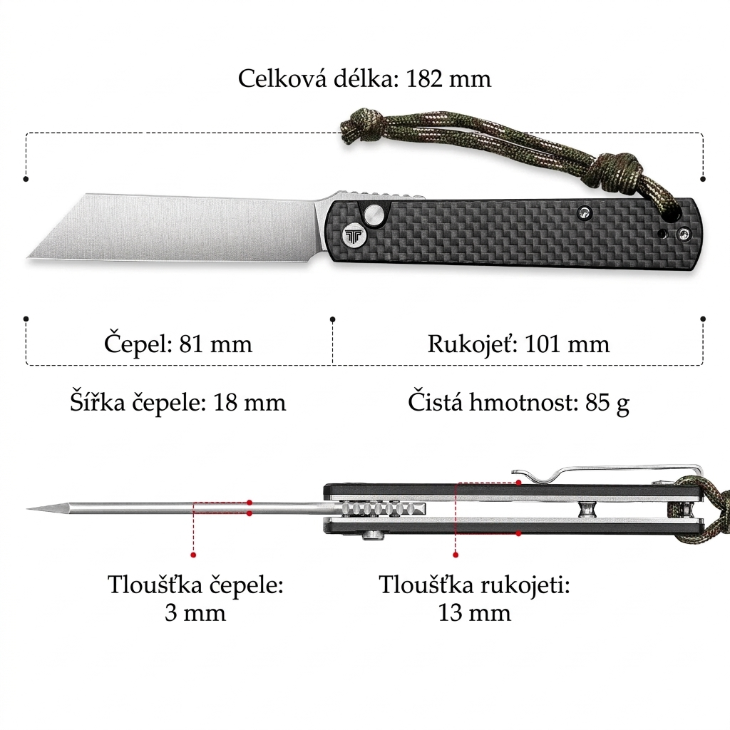 Zavírací nůž TRIVISA Hydra-033